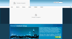 Desktop Screenshot of globtechgroup.com